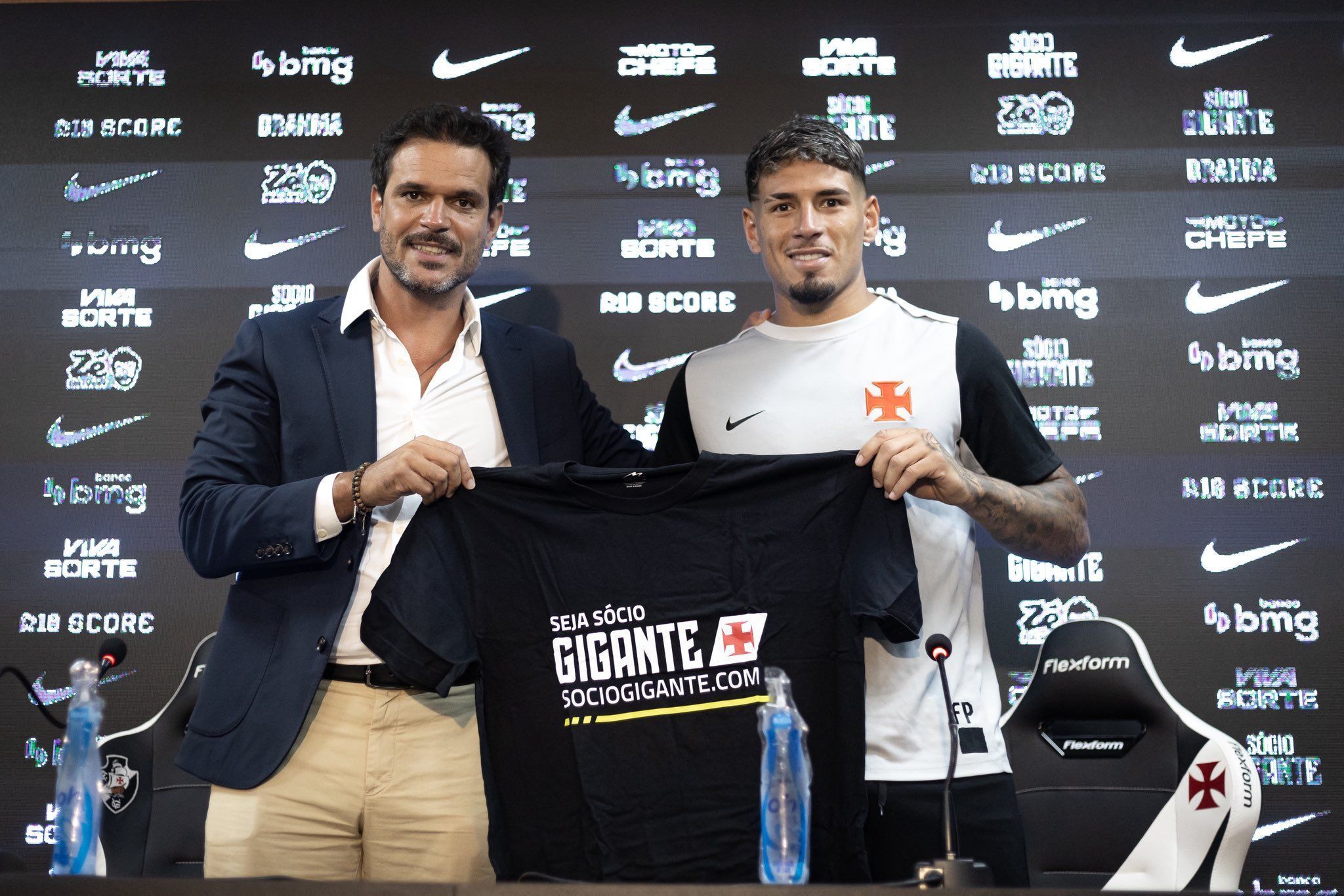 Reforço do Vasco revela relação surpreendente com técnico Fernando Diniz