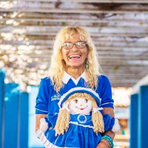 Dona Salomé, torcedora símbolo do Cruzeiro
