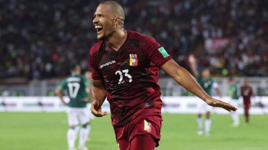 Salomon Rondon marcou o gol da vitória venezuelana