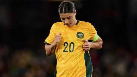 Sam Kerr, da Austrália, pode perder a Copa do Mundo por lesão