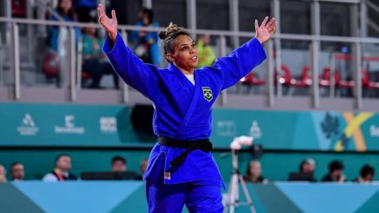Samanta Soares conquistou sétimo ouro do Brasil no Judô