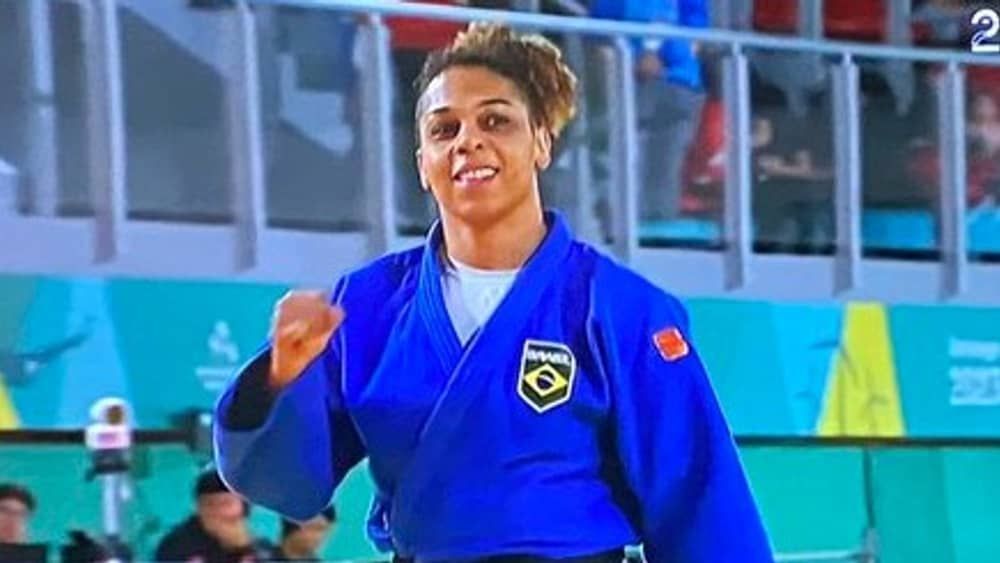 Judô: Samanta Soares vence ouro no Pan de Santiago