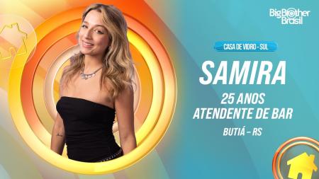 Samira, participante da região Sul do BBB 26