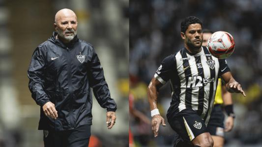 Sampaoli comenta posição de Hulk no Atlético