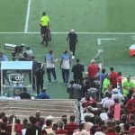 Flamengo x São Paulo: Sampaoli deixa o campo ainda com bola rolando