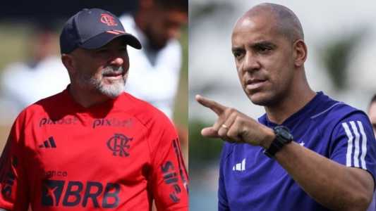 Sampaoli e Pepa ficam frente a frente pela primeira vez no futebol brasileiro