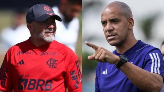 Sampaoli e Pepa ficam frente a frente pela primeira vez no futebol brasileiro