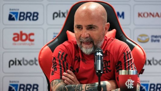Sampaoli sentiu a ausência de Pedro no ataque do Flamengo