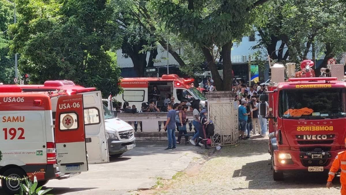 Aulas do Instituto de Educação são suspensas por tempo indeterminado após incêndio em BH