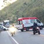 Acidente fecha a BR-356, entre Ouro Preto e Mariana, em Minas 