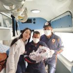 Parto de emergência é realizado dentro de ambulância na BR-251