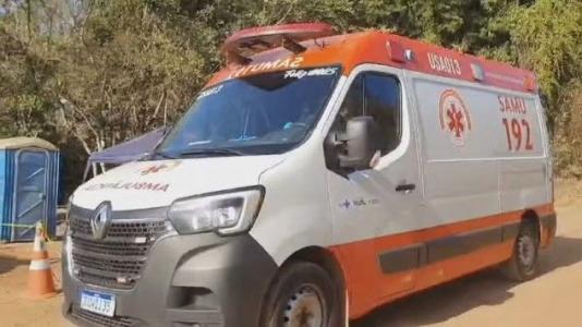 Menina de 9 anos é transferida de helicóptero após sofrer acidente de bicicleta em Itabirito