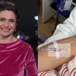 Sandra Annenberg é hospitalizada após pisar em lagarta e preocupa seguidores; veja