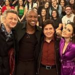 Lucas Lima se emocionou ao cantar com Sandy no 'Altas Horas', da TV Globo; saiba bastidores da gravação