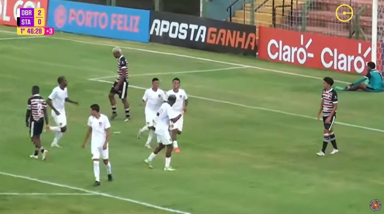 Santa Cruz é goleado pelo Desportivo Brasil e cai na Copinha
