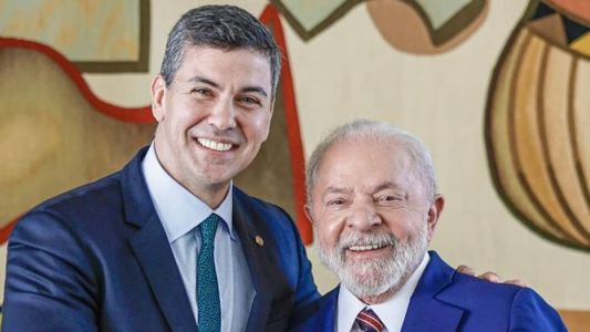 Santiago Peña e Lula discutem novo acordo de Itaipú Binacional