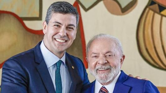 Santiago Peña e Lula discutem novo acordo de Itaipú Binacional
