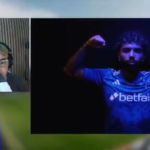 Torcedor do Santos se frustra ao vivo e viraliza com anúncio de Gabigol no Cruzeiro