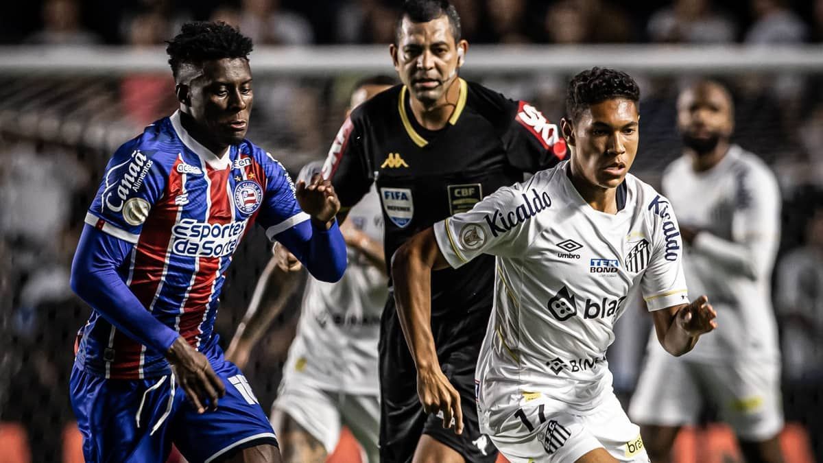 Veja as escalações de Santos e Bahia pela Copa do Brasil