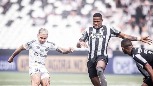 Santos e Botafogo ficaram no empate