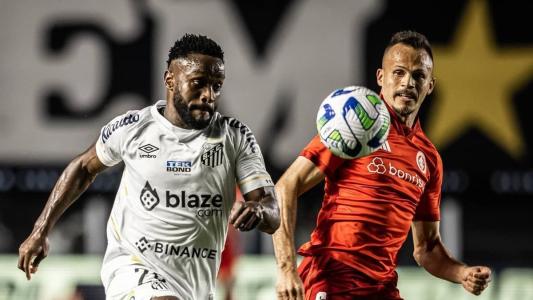 Santos e Inter empataram em 1 a 1 na Vila Belmiro