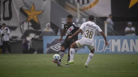Santos goleou o Vasco na Vila Belmiro