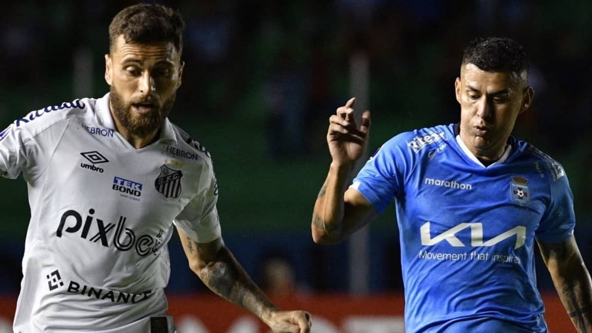Santos marca no fim e vence o Blooming na estreia da Sul-Americana