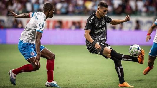 Santos tenta subir na tabela