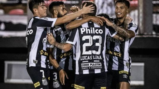 Santos venceu Botafogo-SP por 2 a 0 em jogo de ida da terceira fase
