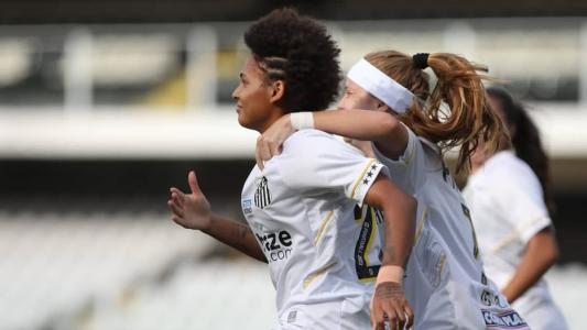 Santos venceu o Atlético por 2 a 0, pelo Brasileirão Feminino