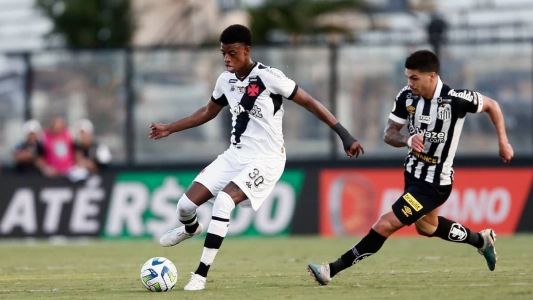 Santos venceu o Vasco em São Januário