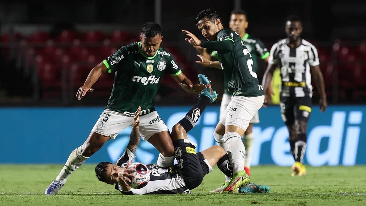 Santos x Palmeiras: veja prováveis times para clássico no Brasileiro