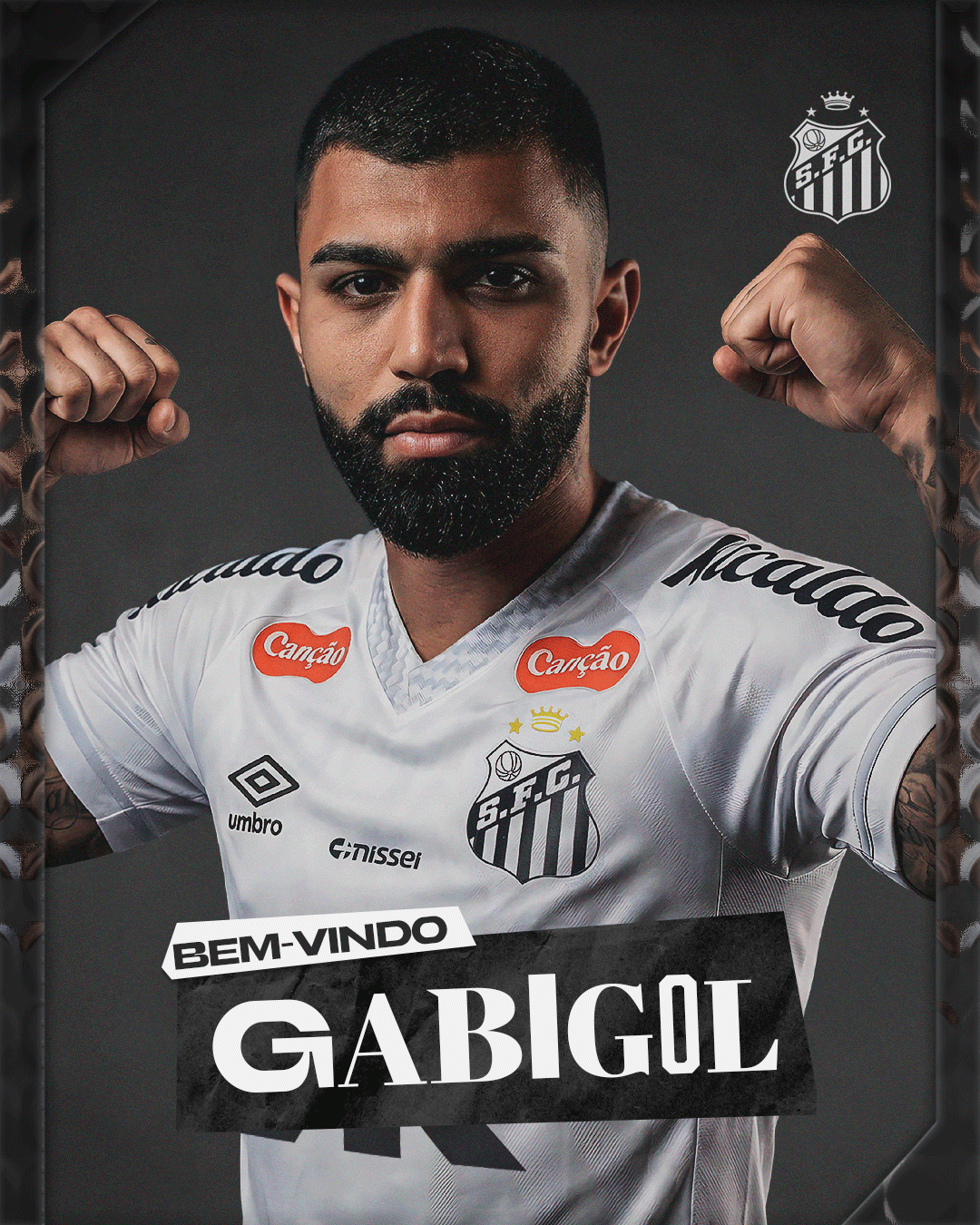 Santos anuncia contratação de Gabigol, que estava no Cruzeiro