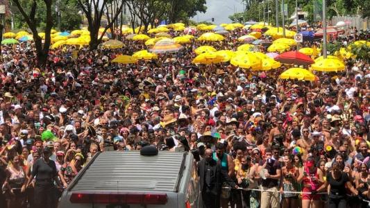 São esperados 100 blocos nas ruas de BH neste fim de semana