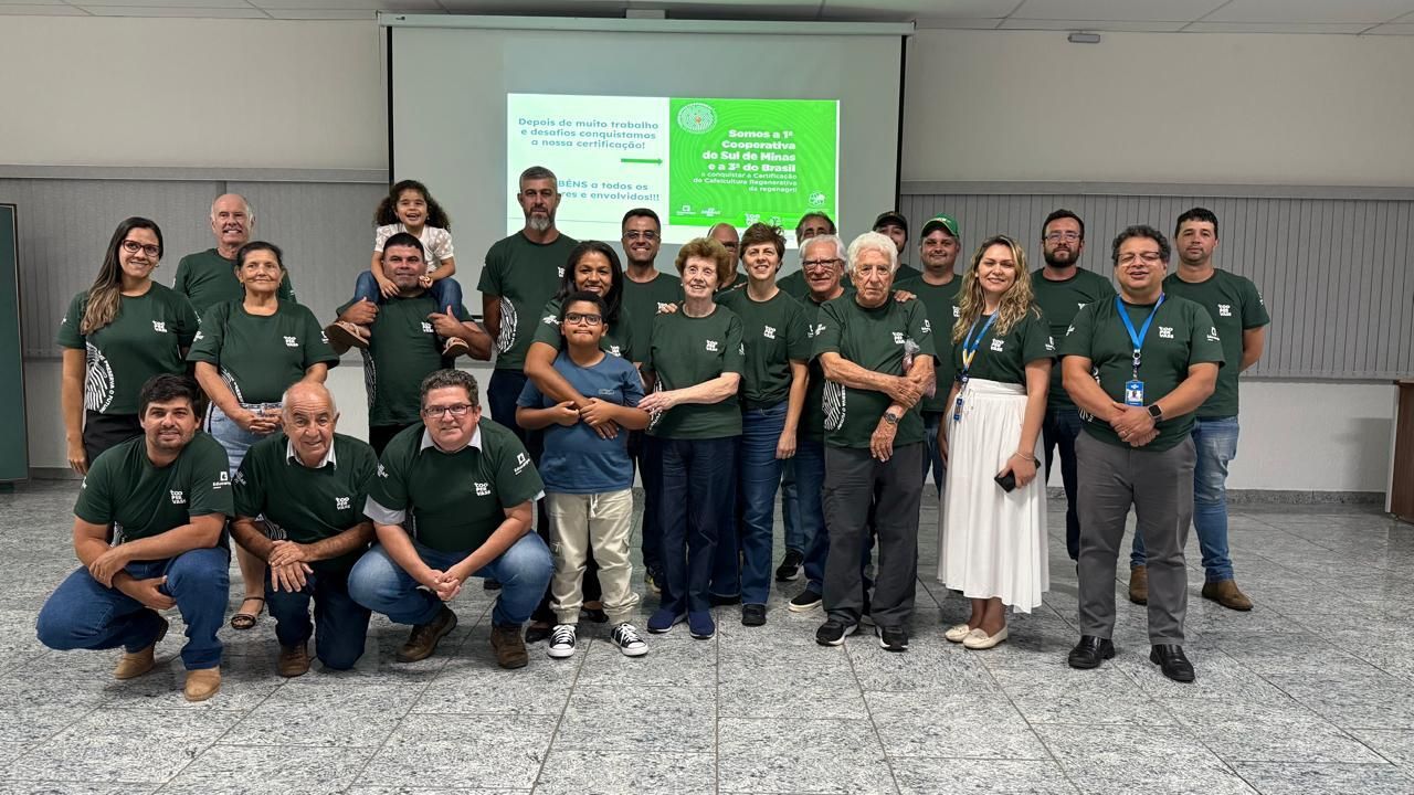 Cafeicultores do Sul de Minas recebem certificados por práticas sustentáveis de cultivo