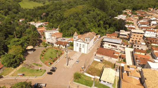 Vista da cidade de São Gonçalo do Rio Abaixo