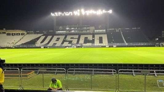São Januário antes de Vasco x Fortaleza, nesta quarta-feira