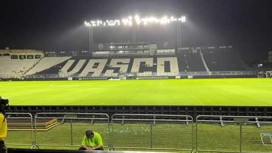 São Januário antes de Vasco x Fortaleza, nesta quarta-feira