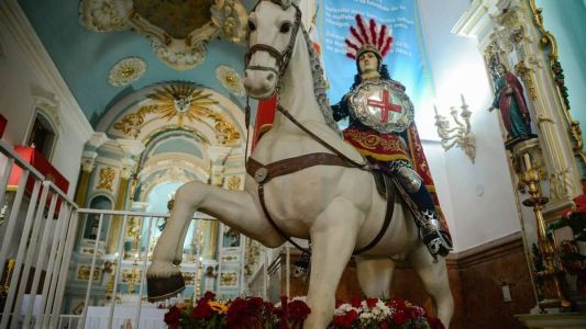 São Jorge é uma figura lendária que virou ícone pop