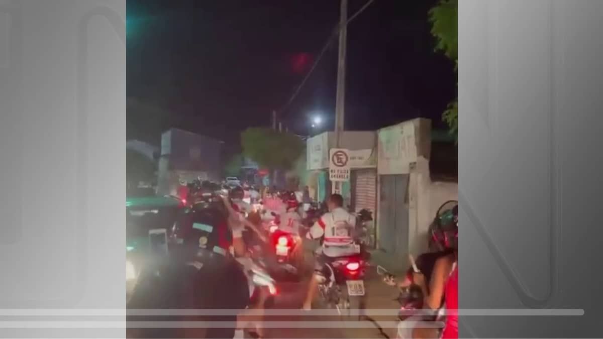 São-paulinos são atropelados durante comemoração de título inédito no CE
