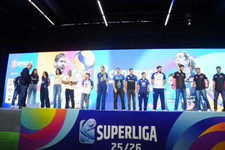 Superliga 2025/2026 foi lançada na COB Expo neste sábado (27)