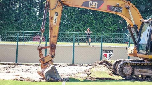 São Paulo inicia obras no CT da Barra Funda