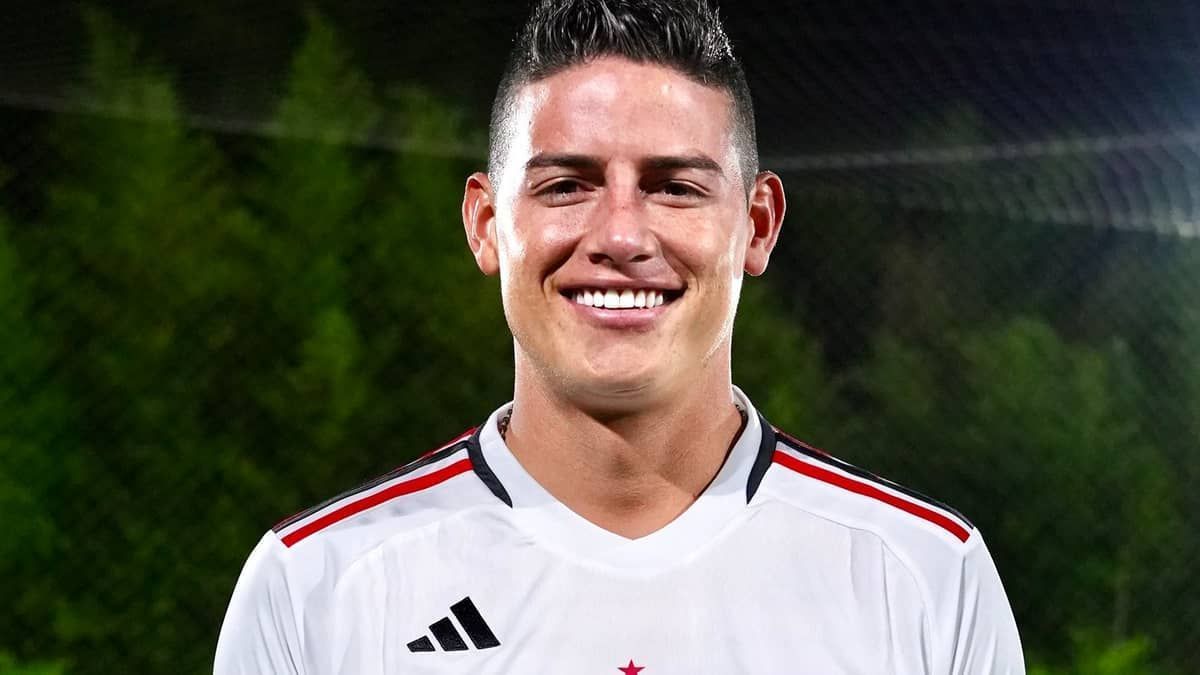 São Paulo marca apresentação de James Rodríguez à imprensa
