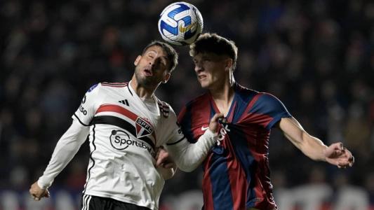 São Paulo não segura o San Lorenzo e sai atrás nas oitavas da Sul-Americana