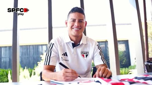 São Paulo oficializou contratação de James Rodríguez