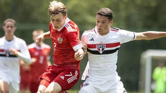 São Paulo Sub-20 empata com seleção da Rússia em amistoso