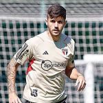São Paulo treina com titulares e ensaia força total contra Cuiabá