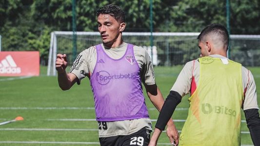 São Paulo treina e zagueiro não apresenta lesão antes de jogo contra Cruzeiro