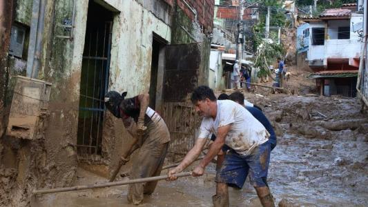 São Sebastião é o município mais atingido pelas fortes chuvas