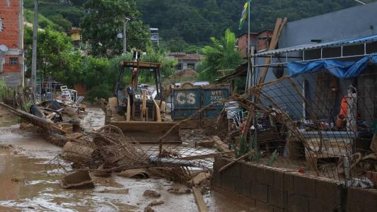 São Sebastião é o município mais atingido pelas fortes chuvas